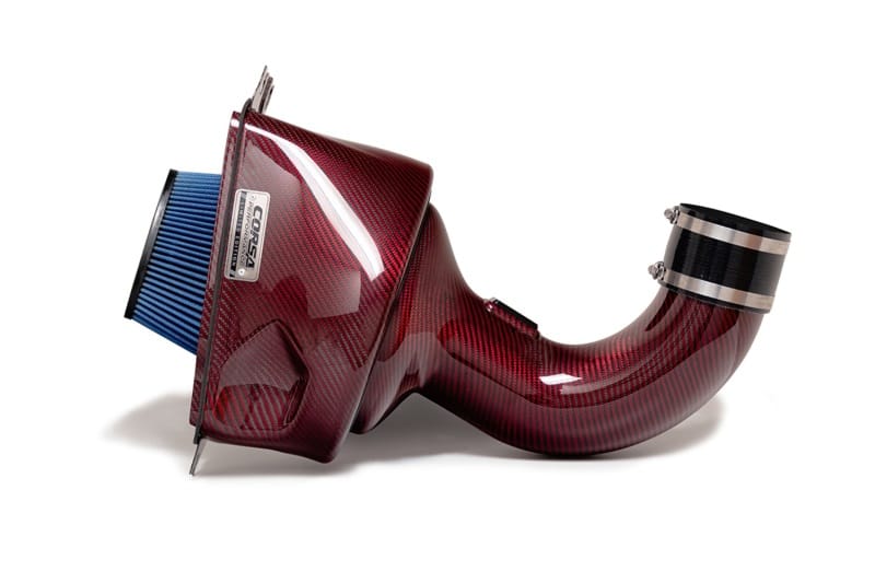CORSA Performance — Limited Edition Corsa Performance C7 Red Carbon Fiber Air Intake with Oiled Filt