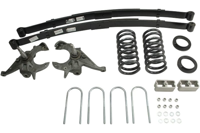 Belltech — Front And Rear Complete Kit W/O Shocks
LOWERING KIT W/O SHOCKS - 619