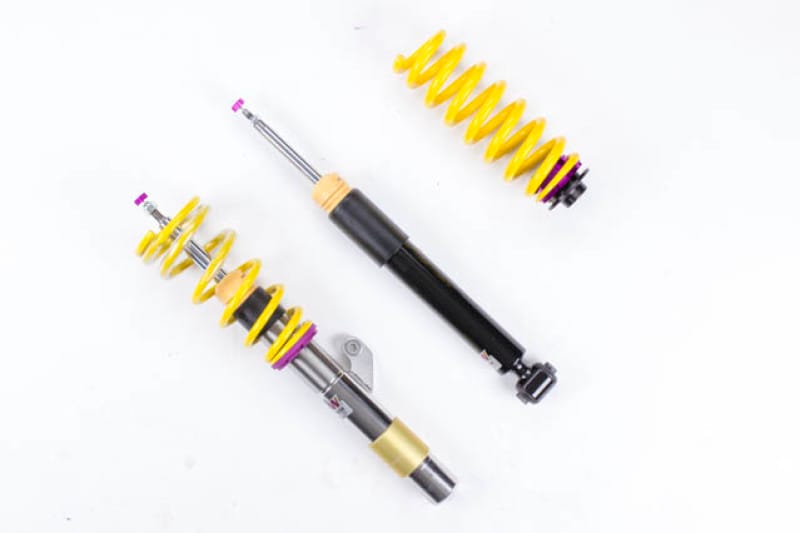 KW — Height adjustable stainless steel coilovers with adjustable rebound damping
KW COILOVER KIT V2 - 1522000F