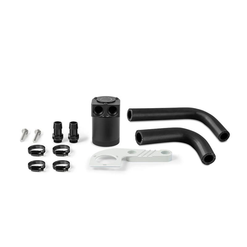 Mishimoto — Baffled Oil Catch Can, Alpine White III, CCV Side, fits BMW F8X M3/M4 2015-2020