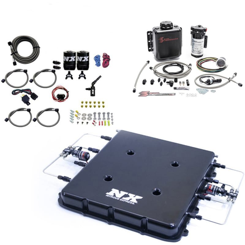 Nitrous Express — Nitrous & Water Methanol System w/Billet LT4 Supercharger Lid No Bottle
Nitrous Oxide Injection System Kit