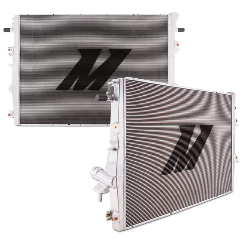 Mishimoto — Performance Aluminum Radiator, Primary, fits Ford 6.7L Powerstroke 2017+