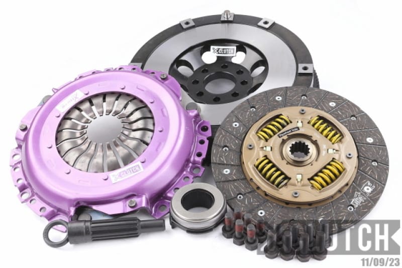 XCLUTCH — Clutch Kit Inc Flywheel: Stage 1  Single Sprung Organic Clutch Disc