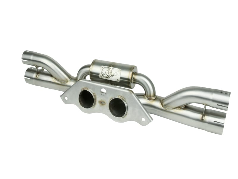 aFe — MACH Force-Xp 304 Stainless Steel Secondary Muffler Delete Pipe