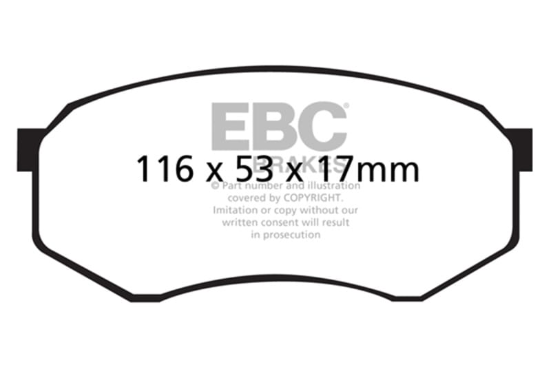 EBC — Ultimax OEM Replacement Brake Pads