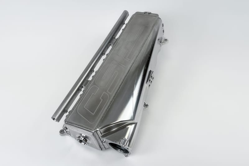 CSF — BMW Gen 2 B58 Race X Charge Air Cooler Manifold - Raw Billet