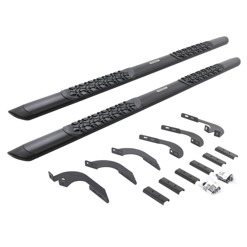 Go Rhino — V-Series V3 Aluminum Side Steps and Mounting Brackets Kit