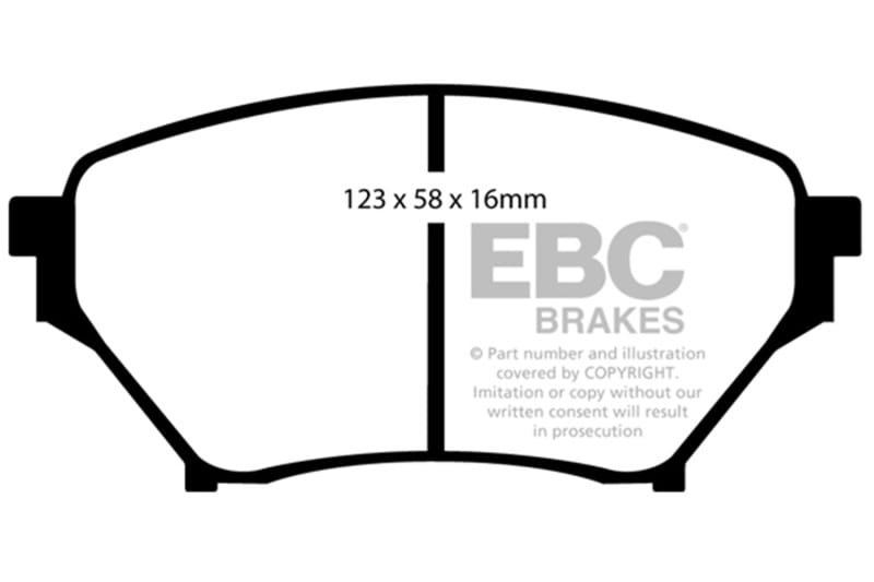 EBC — Yellowstuff Street And Track Brake Pads