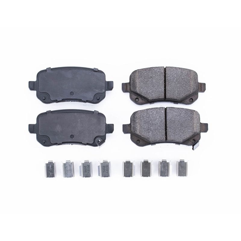 PowerStop — PowerStop - Z17 Low-Dust Ceramic Brake Pads with Hardware