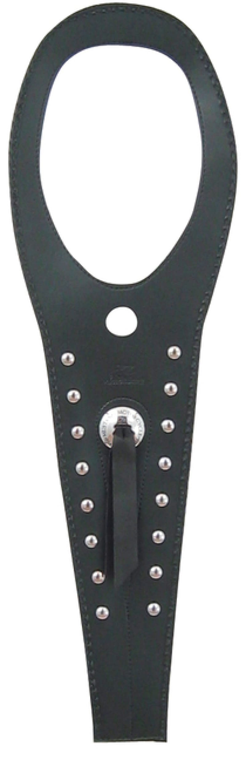Mustang Motorcycle — Mustang 98-11 Yamaha V-Star 650 Custom, Classic Tank Bib w/Studs - Black