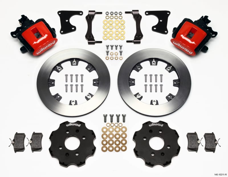 Wilwood — KIT,REAR,CPB,CIVIC,DRUM,2.71 HUB OFFSET 12.19 ROTOR,RED