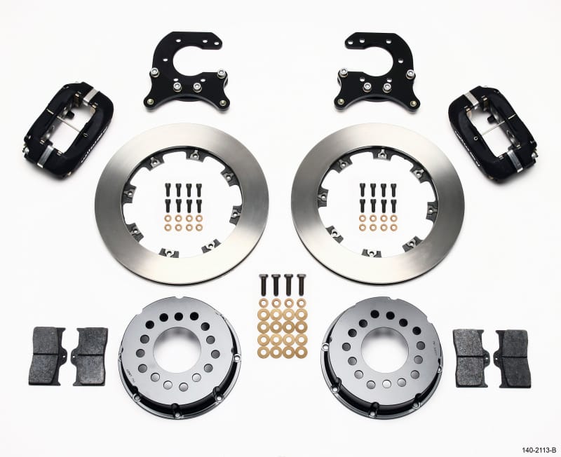 Wilwood — KIT,PRO-STREET,REAR,FDLI,SMALL FORD,2.66 OFFSET,BLACK POWDER COAT