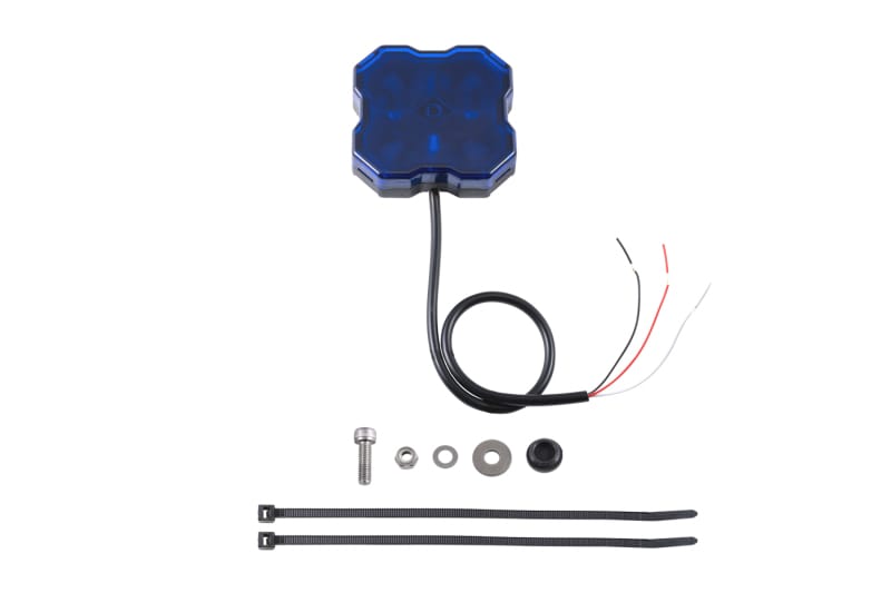 Diode Dynamics — Rock Light featuring 1000 lumens of peak output, at over 10 watts of power.
Stage Series Single Color LED Rock Light.