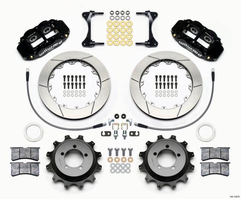 Wilwood — KIT,REAR,SUBARU WRX 99-05/ IMPREZA 99-07 FNSL4R,12.88x.81,REAR MT,W/LINES