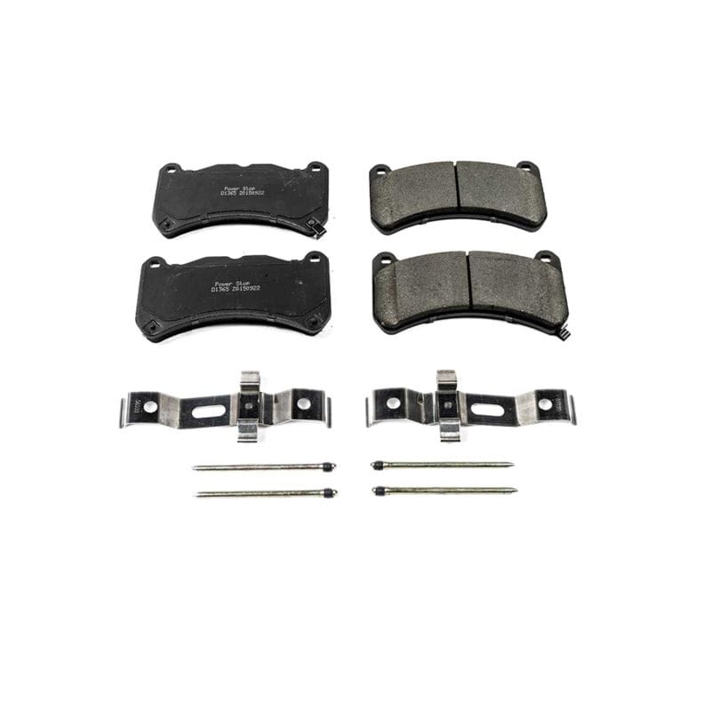 PowerStop — PowerStop - Z17 Low-Dust Ceramic Brake Pads with Hardware