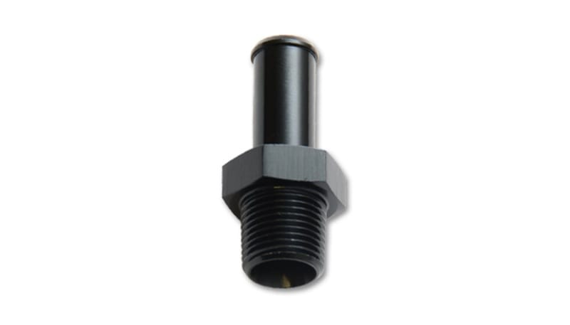 Vibrant — Male NPT to Hose Barb Straight Adapter Fitting; NPT Size: 1/8"; Hose Size: 1/4"
Straight NPT To Hose Barb Adapter Fitting
1/8" NPT to 1/4" Barb Straight Fitting