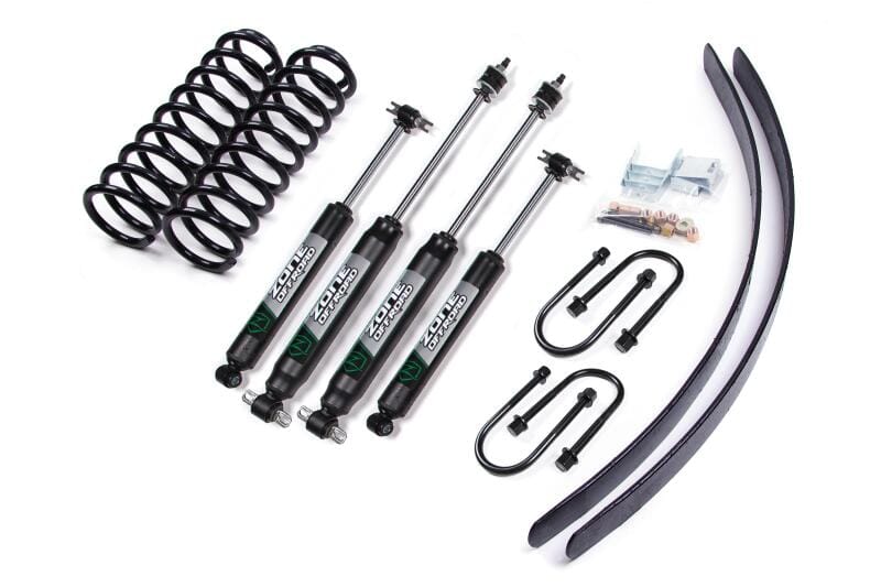 Zone Offroad — Zone Offroad 84-01 Jeep XJ 3in Kit w/Chrysler Axle
