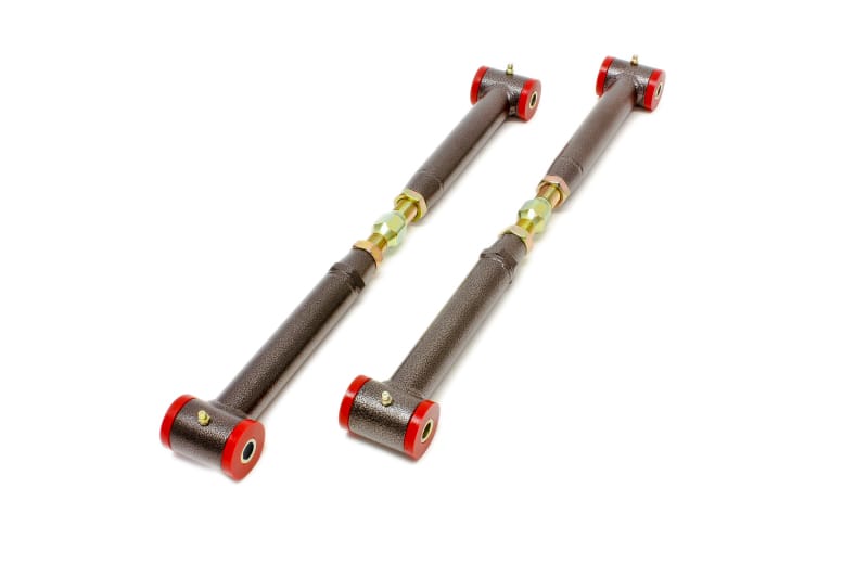 BMR Suspension — Lower Control Arms, DOM, On-Car Adjustable, Polyurethane Bushings