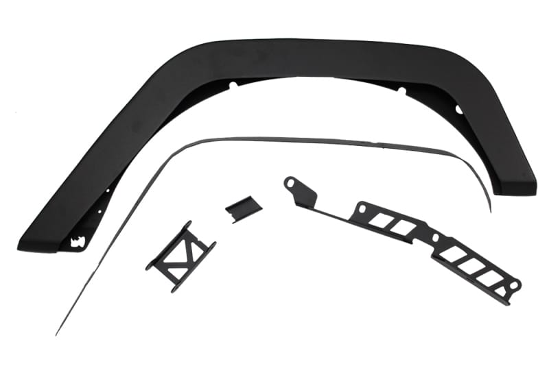 Go Rhino — Trailline 3" Wide Steel Rear Fenders for Jeep JK Wrangler