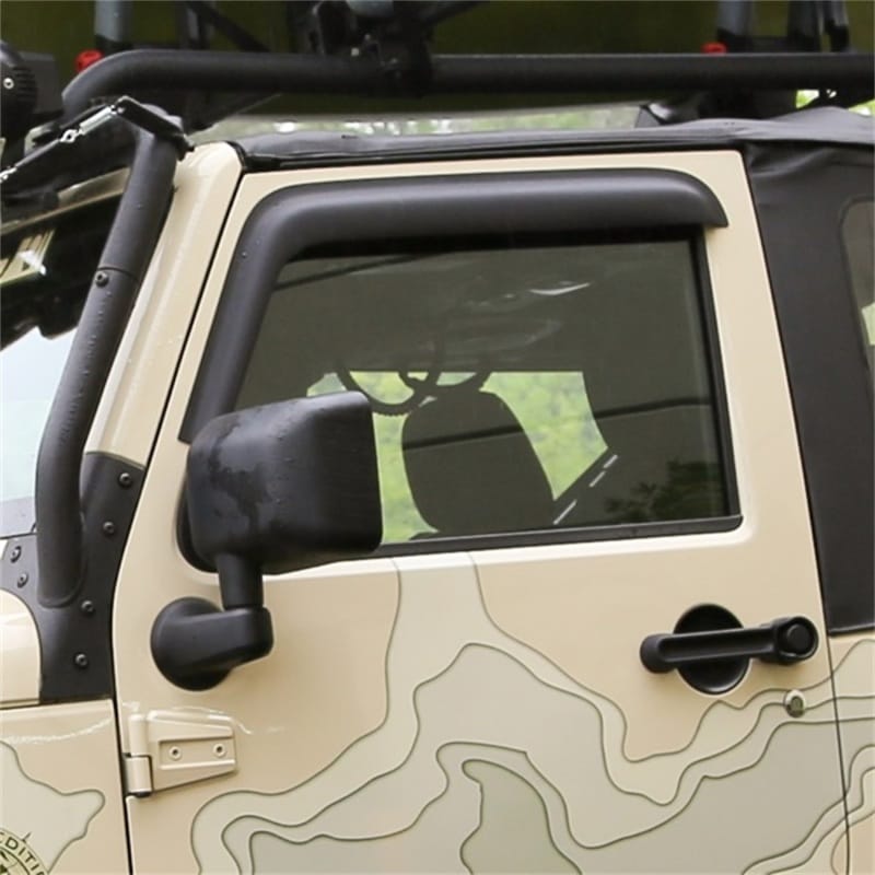 Rugged Ridge — RAIN DEFLECTORS-OMIX
Window Visor