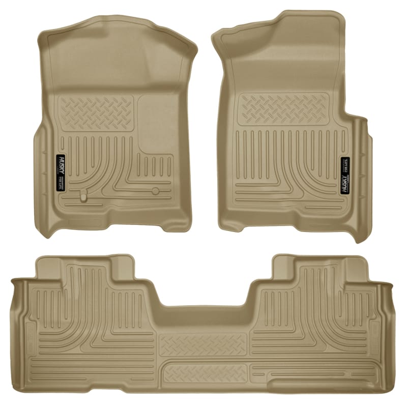 Husky Liners — Weatherbeater - Front & 2nd Seat Floor Liners (Footwell Coverage)
Weatherbeater-Front/2nd Seat Floor Liners (Footwell Coverage)