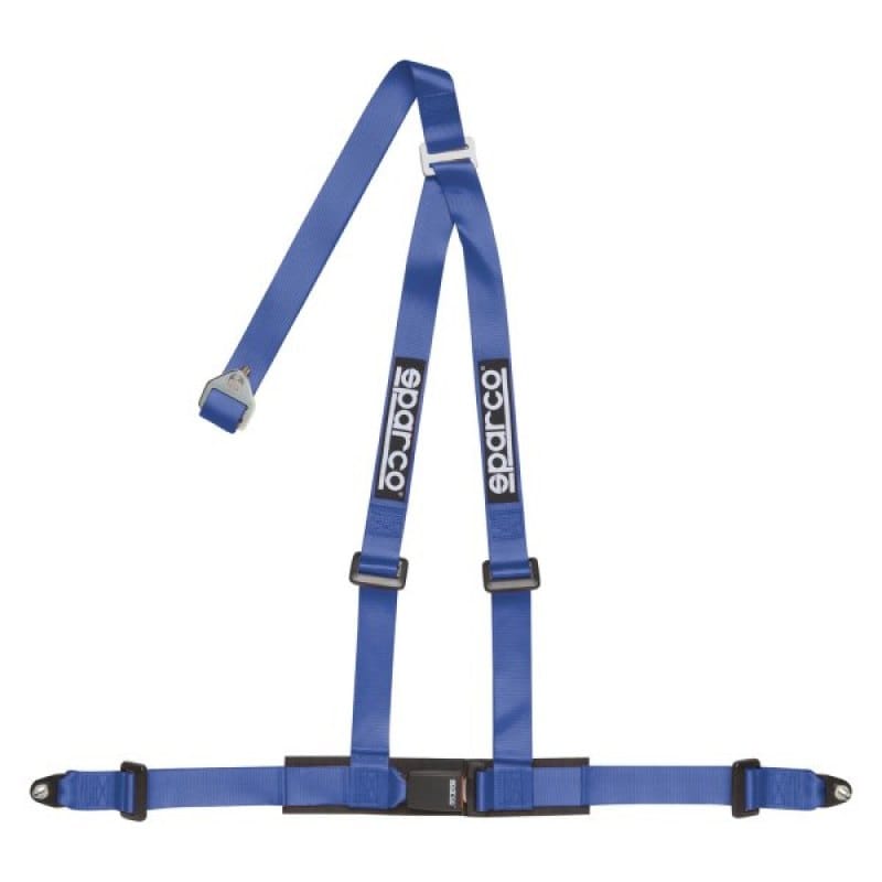 SPARCO — Sparco Belt 2 Inch Blue 3Pt Bolt-In
