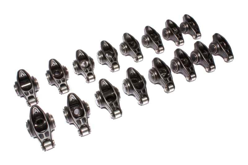 COMP Cams — Ultra Pro Magnum Self-Aligning Rocker Arm Set w/ 1.52 Ratio for SBC w/ 3/8" Stud