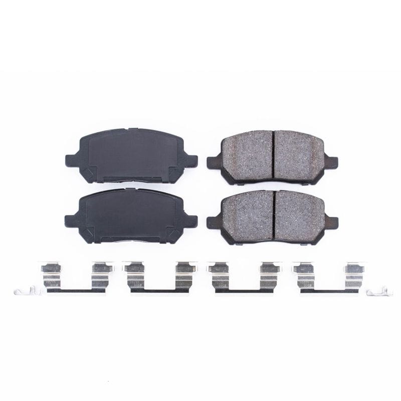 PowerStop — PowerStop - Z17 Low-Dust Ceramic Brake Pads with Hardware