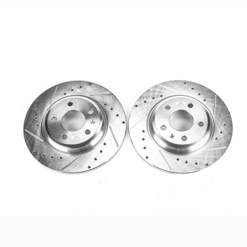 PowerStop — PowerStop Evolution Performance Drilled, Slotted & Plated Brake Rotor Pair