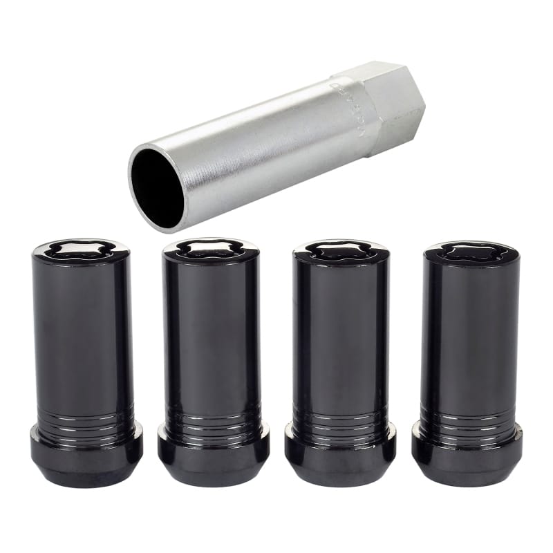 McGard — Tuner Style Cone Seat Wheel Locks-Black