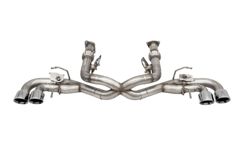 CORSA Performance — 3.0in. Muffler Delete Cat-Back Exhaust System with NPP Sound control and 4.5in.