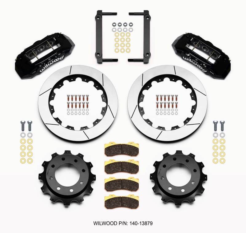 Wilwood — KIT,REAR,TX6R,2500,99-2010,4.84 CENTER REGISTRATION,16.00 ROTOR,BLACK