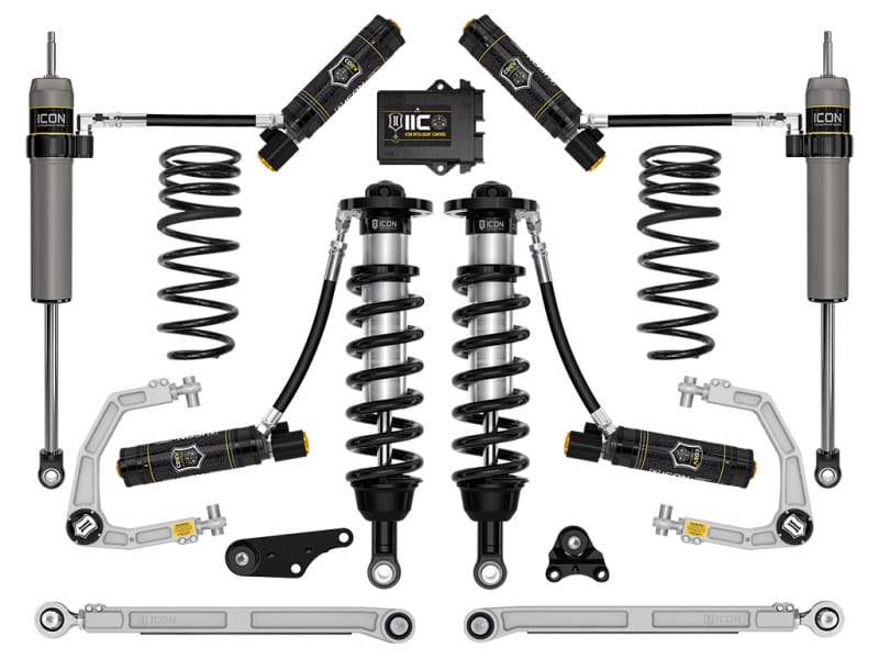 ICON — 24-25 TACOMA 1.25-3" STAGE 10 SUSPENSION SYSTEM BILLET WITH TRIPLE RATE SPRING