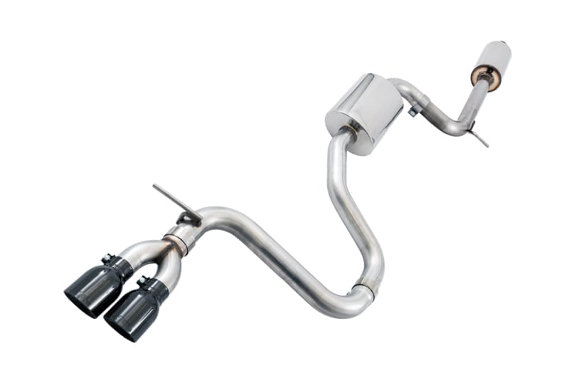 AWE Tuning — AWE Touring Edition for VW MK7 Golf 1.8T - Diamond Black Tips (90mm)