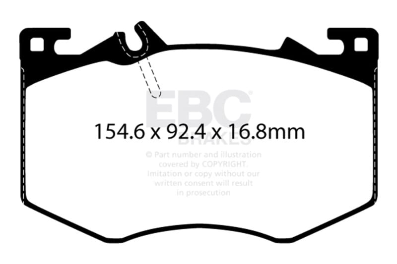 EBC — Bluestuff NDX Full Race Brake Pads
