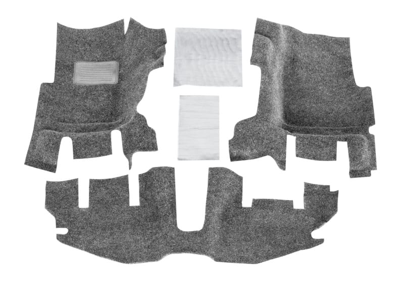 BedRug — JEEP BEDRUG 97-06 JEEP TJ/LJ FRONT 3PC FLOOR KIT (W CNTR CNSL)-HT SHLDS
