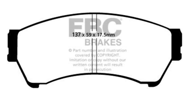 EBC — Greenstuff 2000 Series Sport Brake Pads