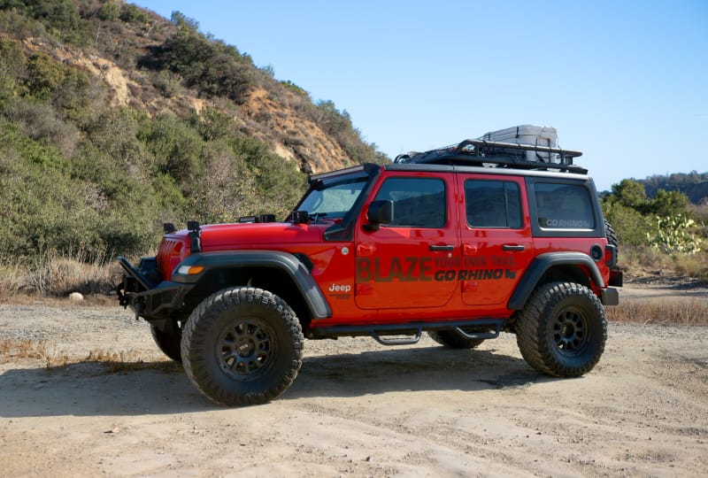 Go Rhino — SRM600 65" Long x 52" Wide Tubular Basket-Style Roof Rack