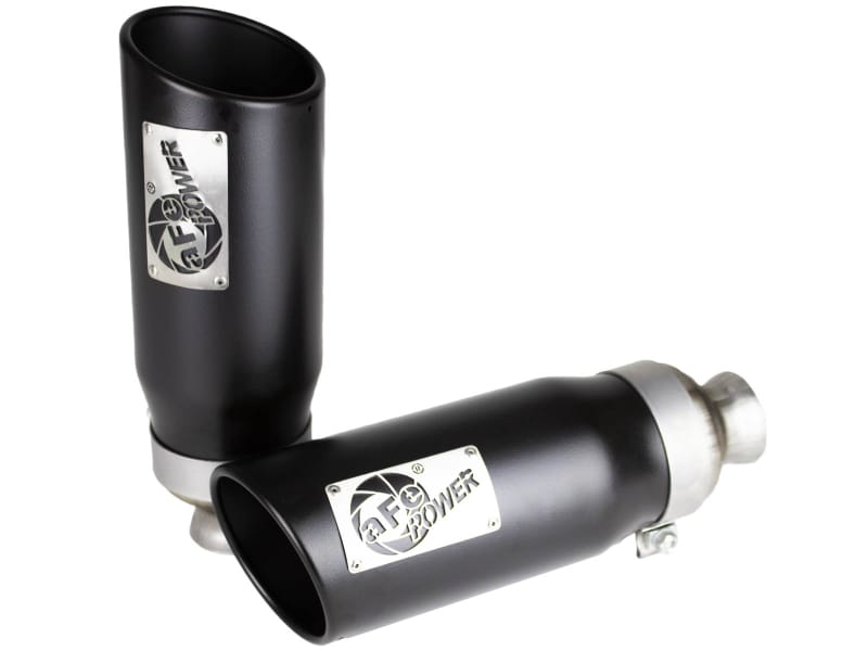 aFe — MACH Force-Xp 409 Stainless Steel OE Replacement Exhaust Tip Black