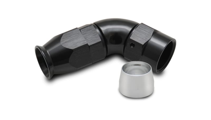 Vibrant — 60 Degree High Flow Hose End Fitting for PTFE Lined Hose, -6AN
60 Degree High Flow Hose End Fitting