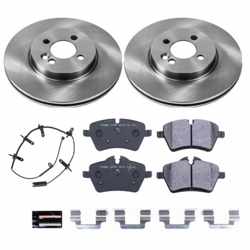 PowerStop — Track Day Spec High-Performance Brake Pad and Rotor Kit