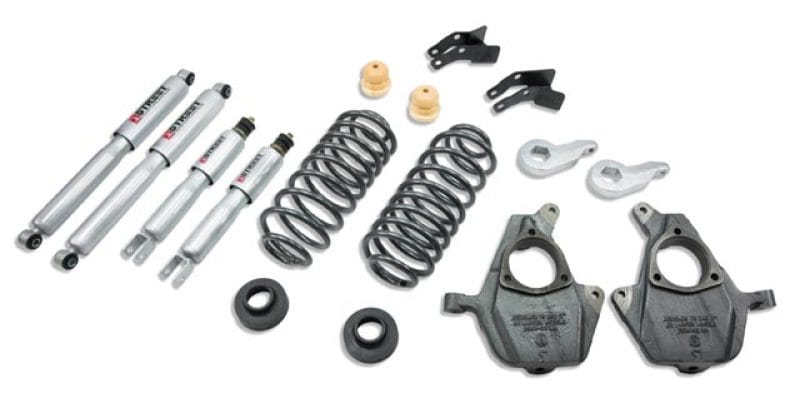 Belltech — Front And Rear Complete Kit W/ Street Performance Shocks
LOWERING KIT W/ STREET PERFORMANCE SHOCKS - 781SP