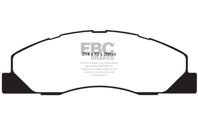 EBC — 6000 Series Greenstuff Truck/SUV Brakes Disc Pads