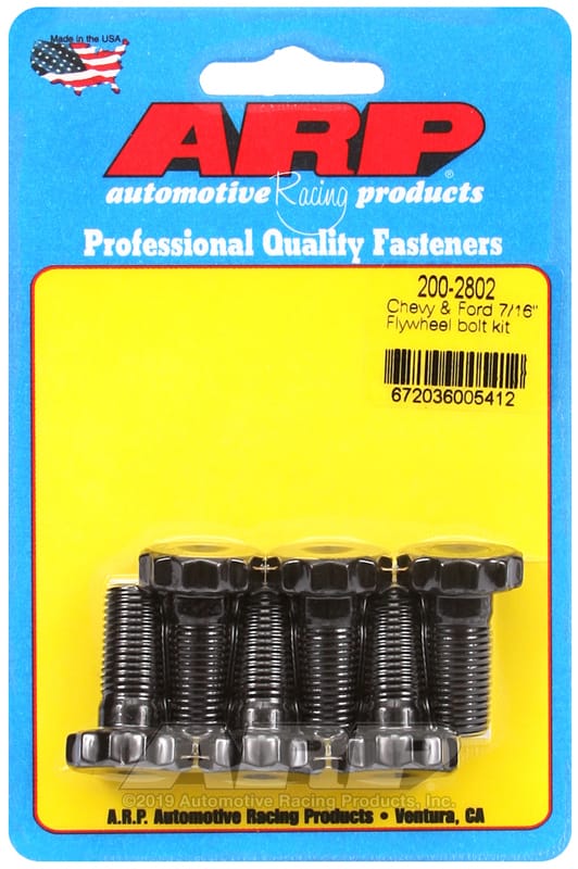 ARP — ARP Chevy & Ford 7/16-20in Flywheel Bolt Kit