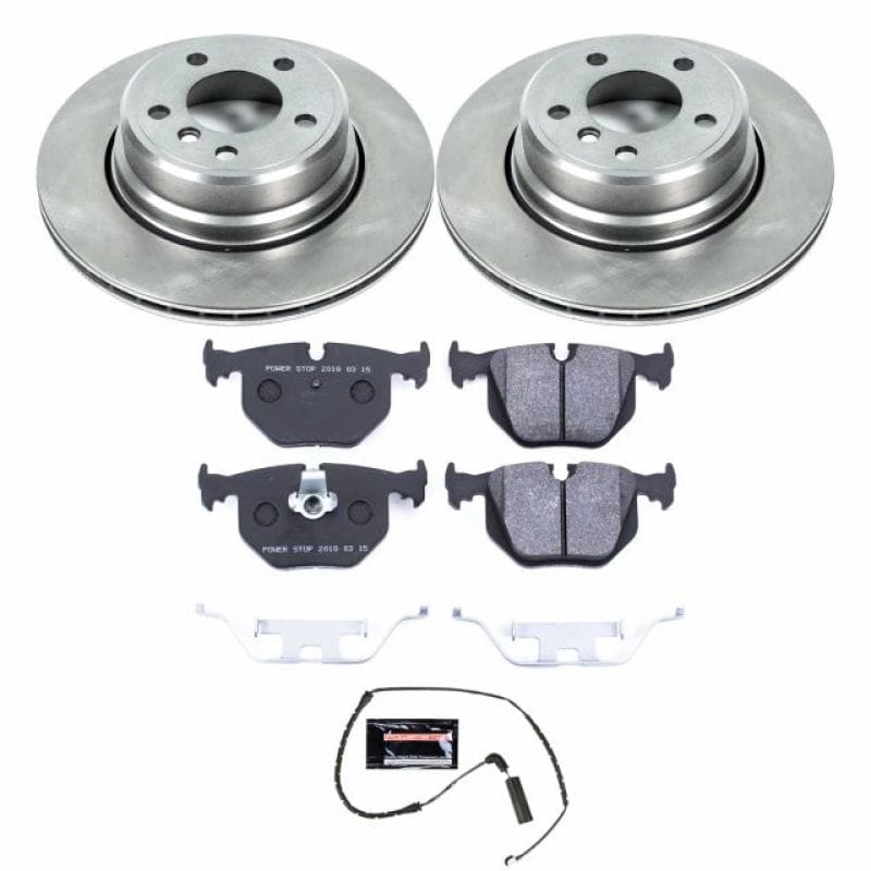 PowerStop — Track Day High-Performance Brake Pad and Rotor Kit