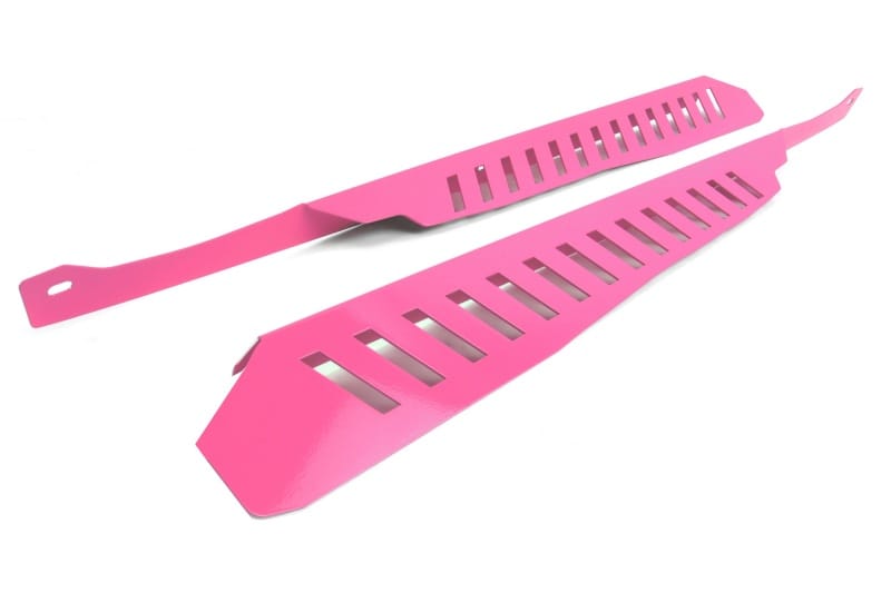 Perrin Performance — PERRIN 08-14 Subaru WRX/STI / 08-11 Impreza Fender Shroud Set - Hyper Pink