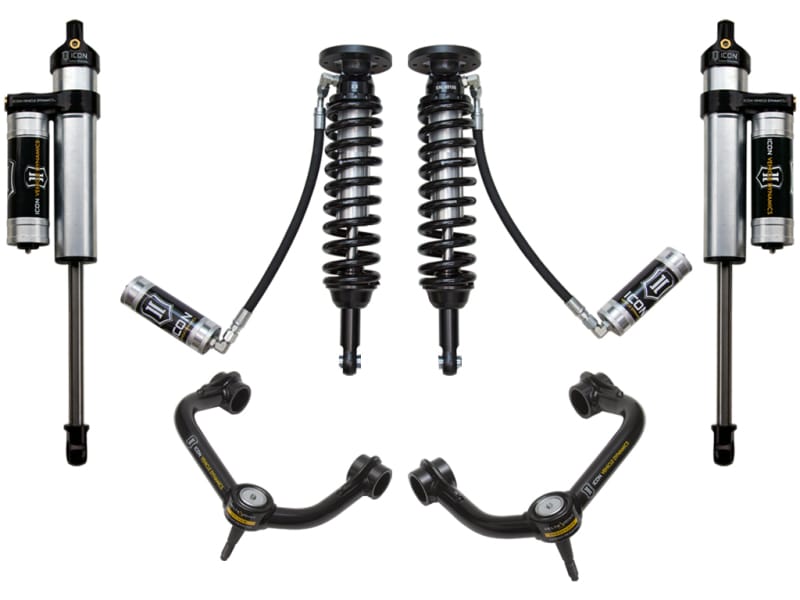 ICON — 09-13 FORD F150 4WD 1.75-2.63" STAGE 4 SUSPENSION SYSTEM W TUBULAR UCA