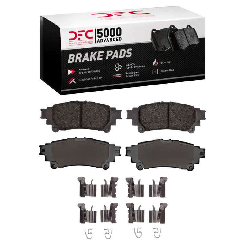 DFC — DFC 5000 Advanced Pads - Ceramic and Hardware Kit