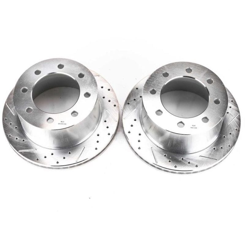 PowerStop — PowerStop Evolution Performance Drilled, Slotted & Plated Brake Rotor Pair