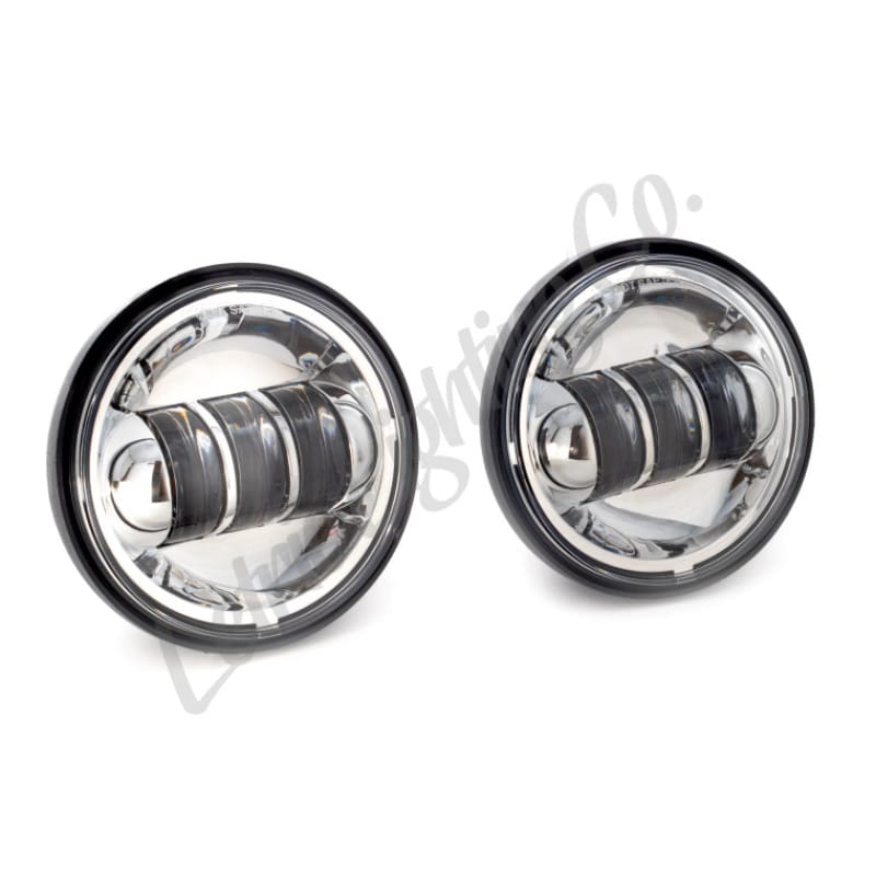 Letric Lighting — Letric Lighting 4.5in Led Passing Lamps Chr